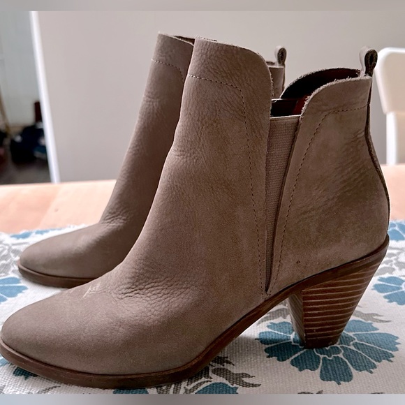 Lucky Brand Jana Leather Ankle Boots 7.5 M - Picture 4 of 6